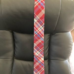 Express Tie Red Plaid